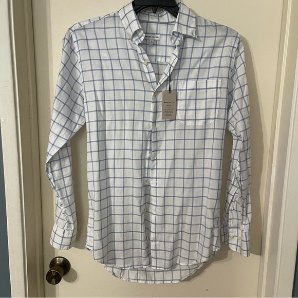 Peter Millar Summer Soft Buttons Shirt Men’s Size S - Picture 1 of 4